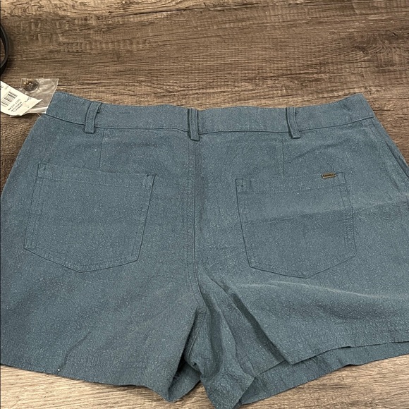 O'Neill Women's High Waist Blue Shorts - Picture 4 of 4